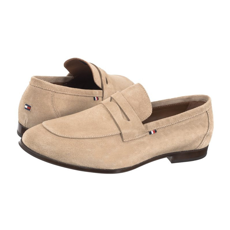 Tommy Hilfiger Casual Light Flexible Sde Loafer Beige FM0FM04988 AEG (TH1050-b) kingad