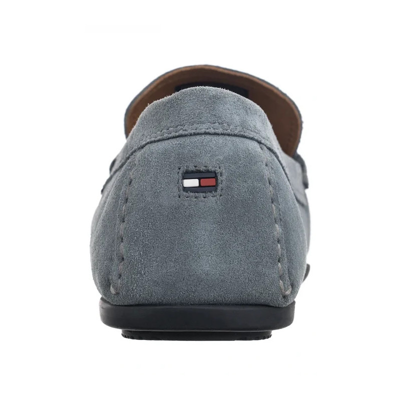 Tommy Hilfiger Casual Hilfiger Suede Driver Overcast Grey FM0FM04998 PN6 (TH1054-c) kingad