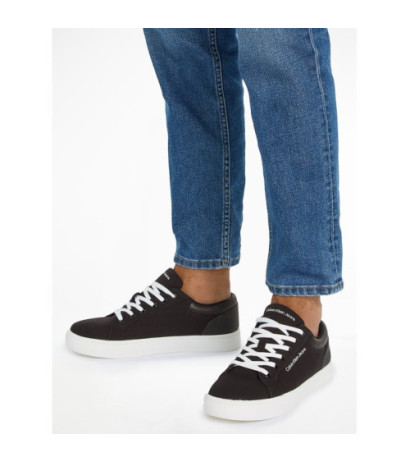 Calvin Klein Classic Cupsole Low Lth In Dc Black/Bright White YM0YM00976 0GM (CK495-a) spordijalatsid