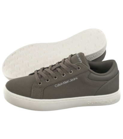 Calvin Klein Classic Cupsole Low Lth In Dc Dusty Olive/Bright White YM0YM00976 0IH (CK495-b) spordijalatsid