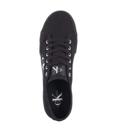 Calvin Klein Ess Vulcanized Low Laceup CS ML Triple Black YM0YM00306 0GL (CK497-a) tossud