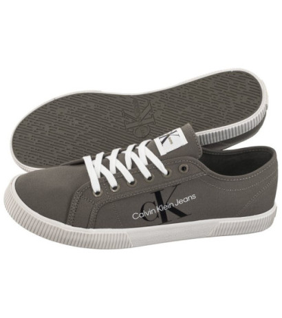 Calvin Klein Ess Vulcanized Low Laceup CS ML Dusty Olive/Bright White YM0YM00306 0IH (CK497-b) tossud