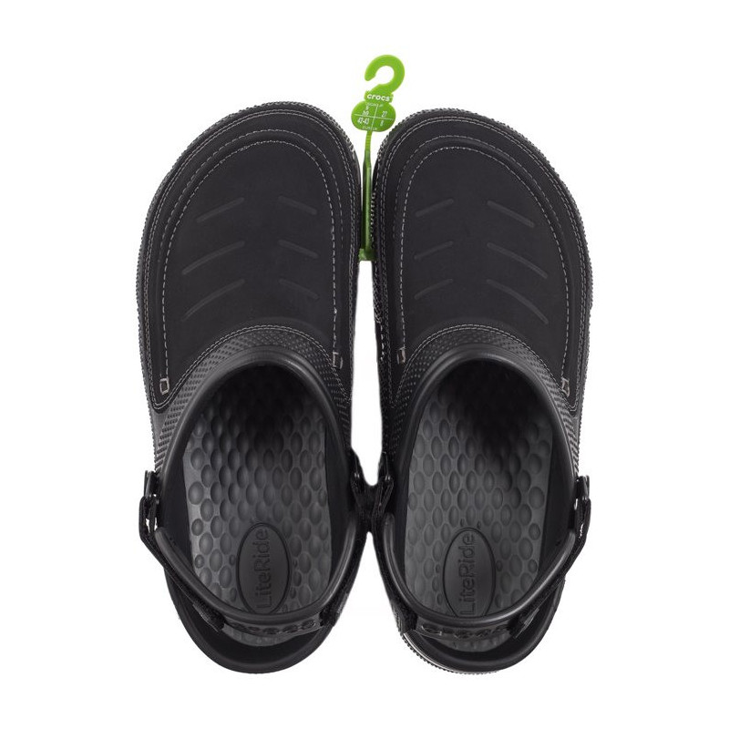 Crocs Yukon Vista II LR Clog Black/Slate Grey 207689-0DD (CR323-b) sussid