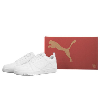 Puma Rebound v6 Low Puma White-Cool Light Grey 392328-03 (PU590-a) spordijalatsid