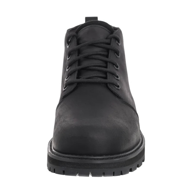 Timberland Britton Road Mid Lc Waterproof Chukka Black Full Grain 0A69TW W02 (TI140-a) saapad