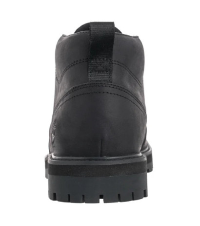 Timberland Britton Road Mid Lc Waterproof Chukka Black Full Grain 0A69TW W02 (TI140-a) saapad