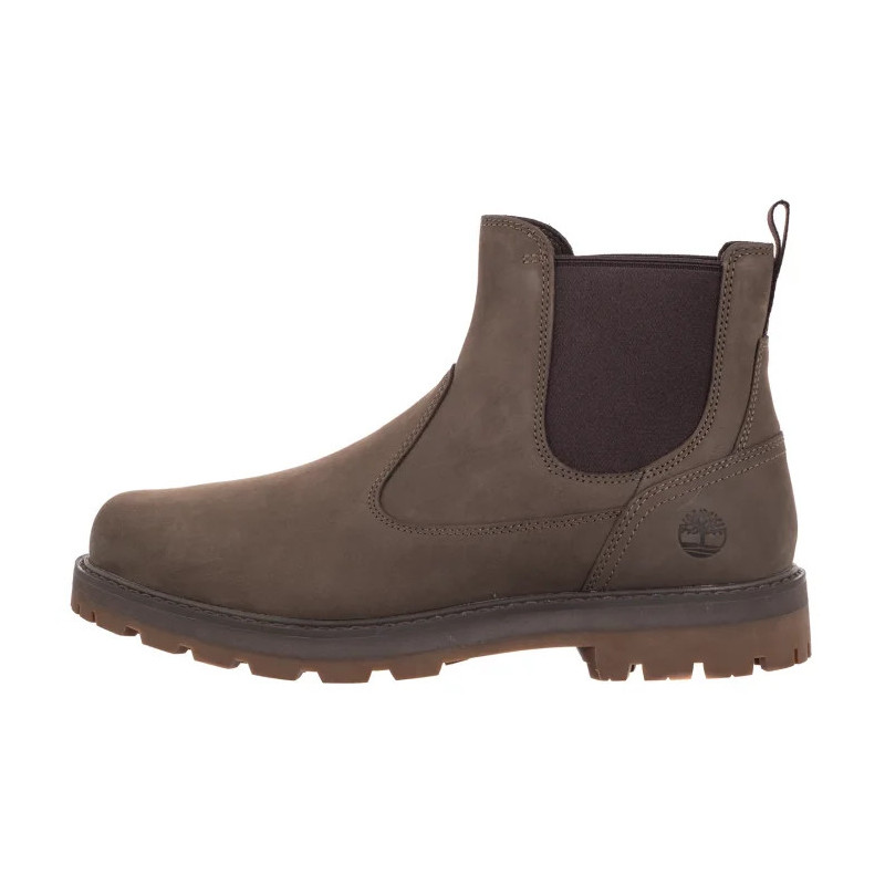 Timberland Britton Road Mid Chelsea Boot Medium Brown Nubuck 0A6A4W EM5 (TI141-a) kingad