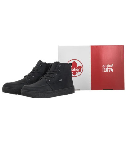 Rieker Czarne 31030-00 Black (RI224-a) saapad
