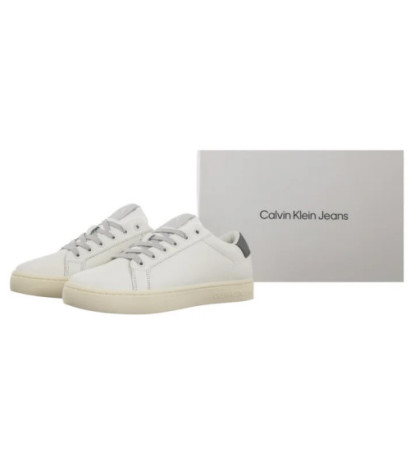 Calvin Klein Classic Cupsole Low Ohb Bright White/Creamy White YM0YM01164 0LD (CK605-a) spordijalatsid