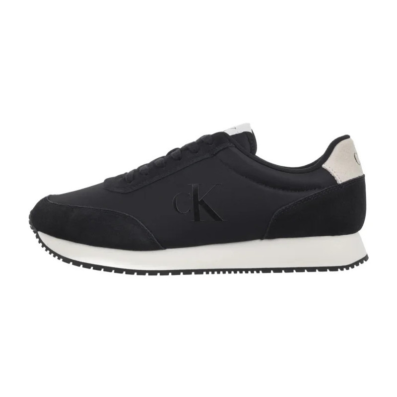 Calvin Klein Retro Runner Iconic Snk Black/Bright White YM0YM01119 0GM (CK611-a) spordijalatsid