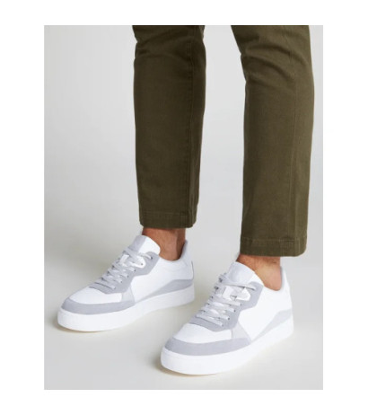 Calvin Klein Classic Cupsole Mg Wmm White/Oyster Mushroom/Formal Grey YM0YM01153 0IR (CK623-a) spordijalatsid