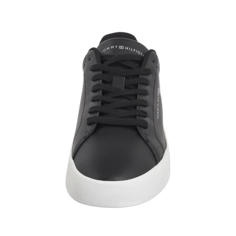 Tommy Hilfiger TH Court Lth Detail Ess Black FM0FM05367 BDS (TH1219-b) spordijalatsid