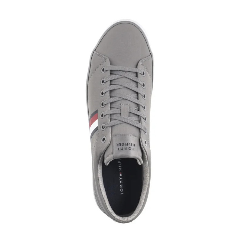 Tommy Hilfiger TH Hi Vulc Low Core Stripes Mesh Universal Grey FM0FM05393 PRY (TH1256-a) tossud