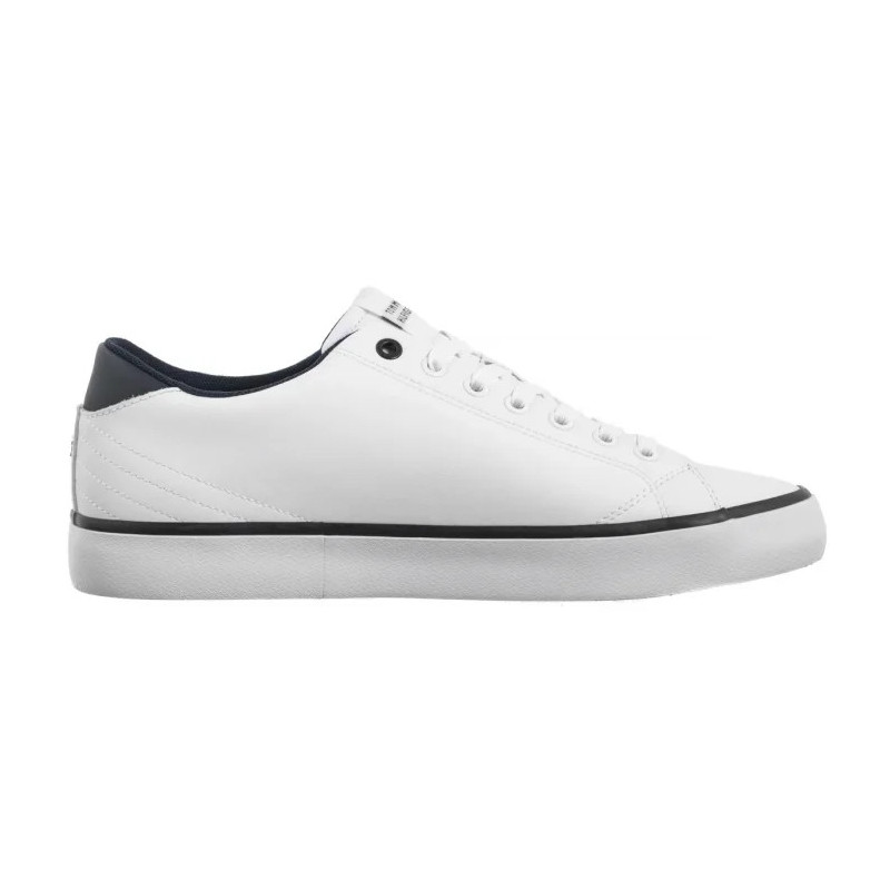 Tommy Hilfiger TH Hi Vulc Core Low Leather White FM0FM05041 YBS (TH1267-a) spordijalatsid