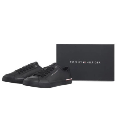 Tommy Hilfiger Core Corporate Vulc Leather Black FM0FM05399 BDS (TH1255-b) tossud