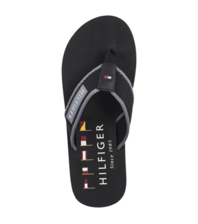 Tommy Hilfiger Patch Hilfiger Beach Sandal Black FM0FM05435 BDS (TH1273-a) kingad