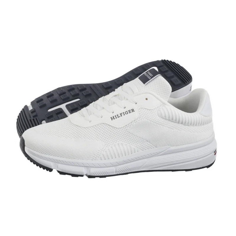 Tommy Hilfiger Lightweight Rwb Knit White FM0FM05423 YBS (TH1262-b) spordijalatsid