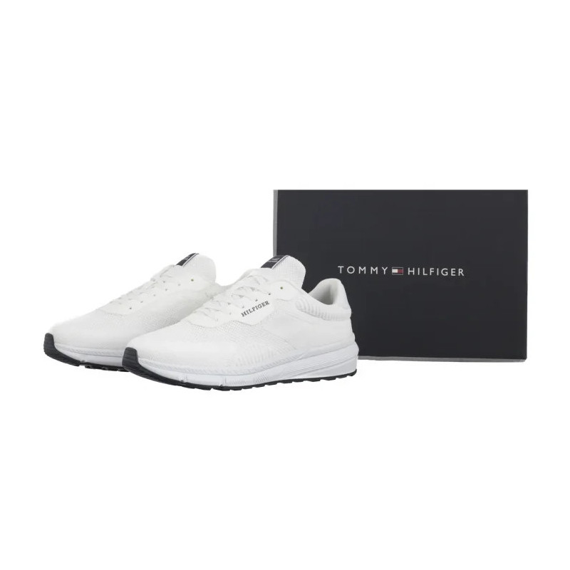 Tommy Hilfiger Lightweight Rwb Knit White FM0FM05423 YBS (TH1262-b) spordijalatsid
