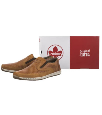 Rieker Brązowe 08858-24 Brown (RI246-a) kingad