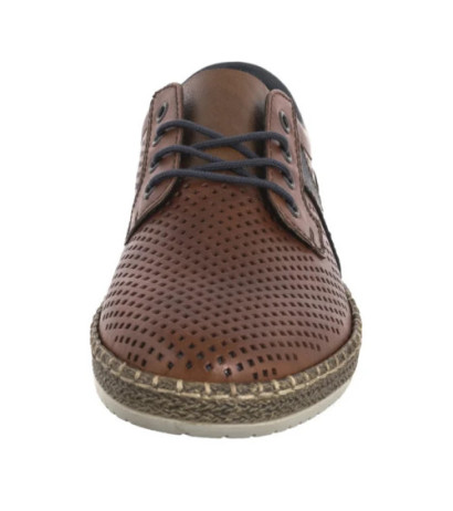 Rieker Brązowe Ażurowe B5214-24 Brown (RI247-a) kingad
