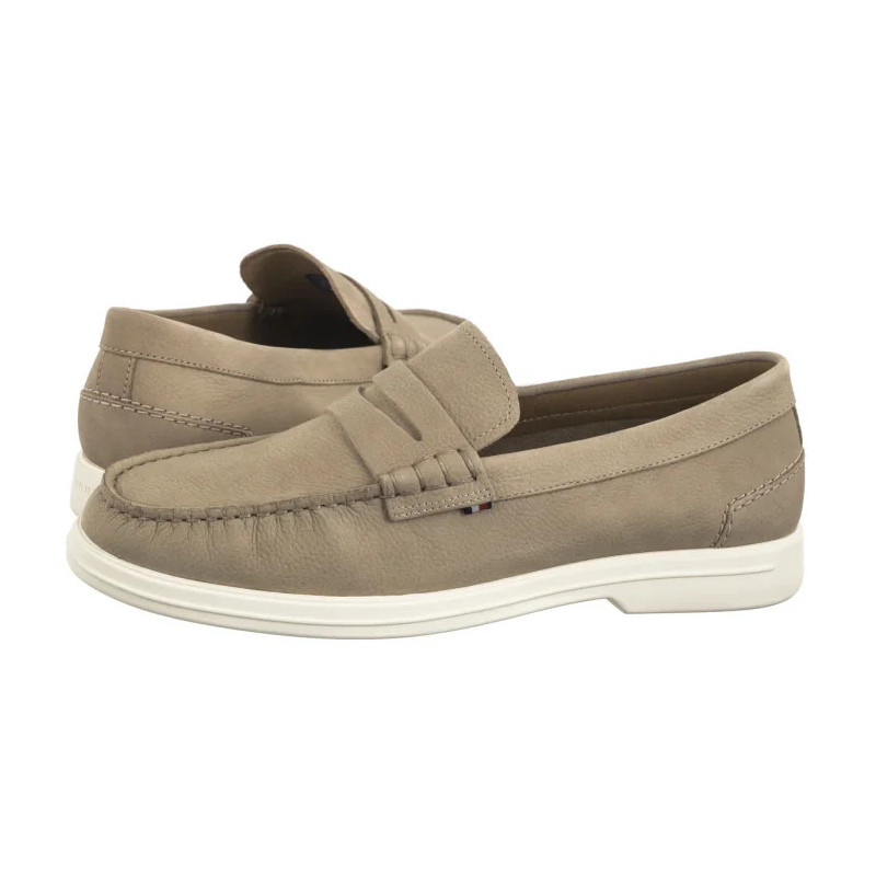 Tommy Hilfiger Tommy Hilfiger Nubuck P Loafer Beige FM0FM05350 AEG (TH1312-a) kingad