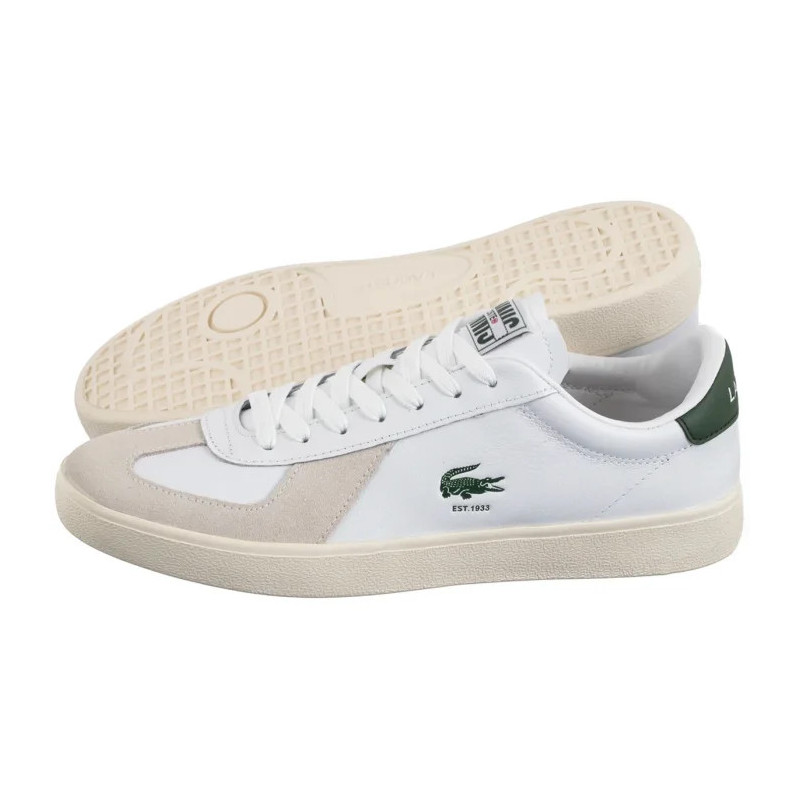 Lacoste Baseshot Pro 125 3 SMA Wht/Off Wht 749SMA006365T (LC447-a) spordijalatsid