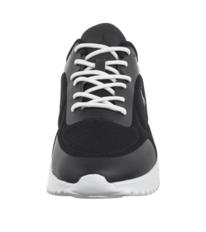 Calvin Klein Eva Runner Low Mesh Mix Ck Black/Bright White YM0YM01185 0GM (CK649-a) spordijalatsid