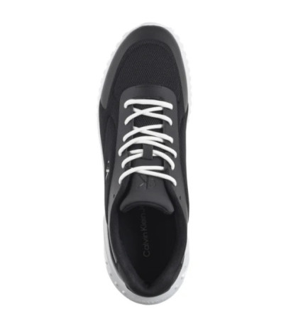 Calvin Klein Eva Runner Low Mesh Mix Ck Black/Bright White YM0YM01185 0GM (CK649-a) spordijalatsid