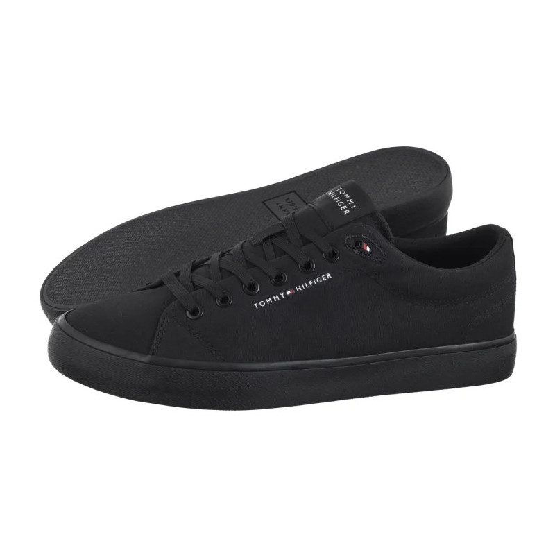 Tommy Hilfiger TH Hi Vulc Low Core Canvas Black FM0FM05396 BDS (TH1319-b) tossud