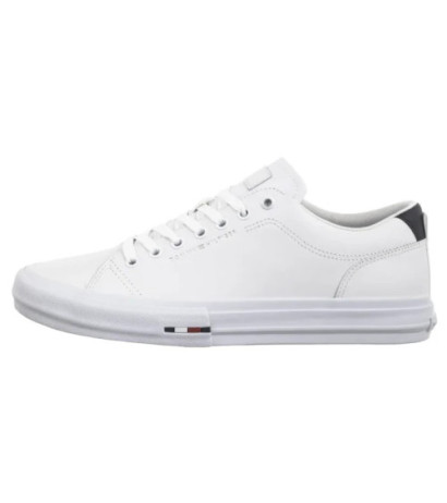 Tommy Hilfiger TH Hi Vulc Street Lth Patch White/Desert Sky FM0FM05312 0K5 (TH1326-a) tossud