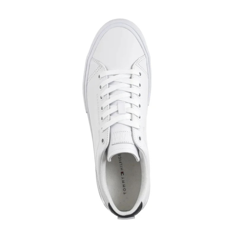 Tommy Hilfiger TH Hi Vulc Street Lth Patch White/Desert Sky FM0FM05312 0K5 (TH1326-a) tossud
