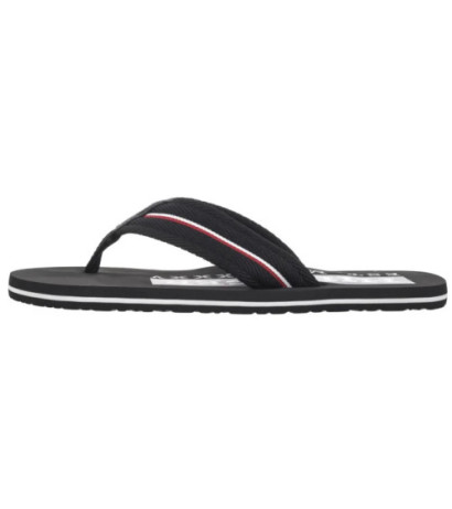 Tommy Hilfiger Corporate Hilfiger Beach Sandal Black FM0FM05436 BDS (TH1321-b) kingad