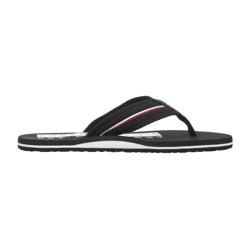 Tommy Hilfiger Corporate Hilfiger Beach Sandal Black FM0FM05436 BDS (TH1321-b) kingad