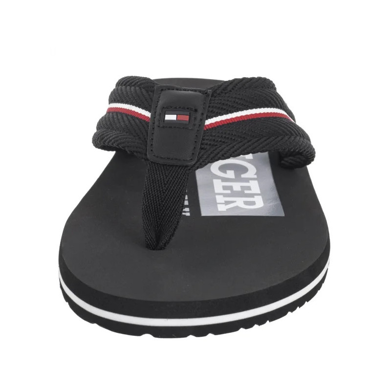 Tommy Hilfiger Corporate Hilfiger Beach Sandal Black FM0FM05436 BDS (TH1321-b) kingad