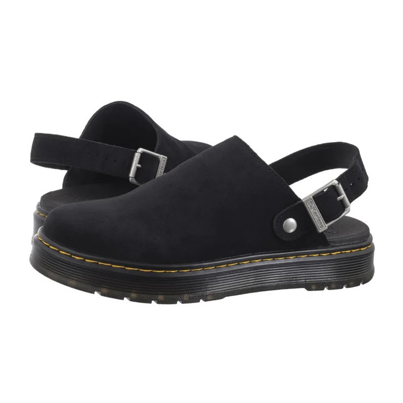Dr. Martens Brookline Mule Bronx Suede Black 40666001 (DR102-a) sussid