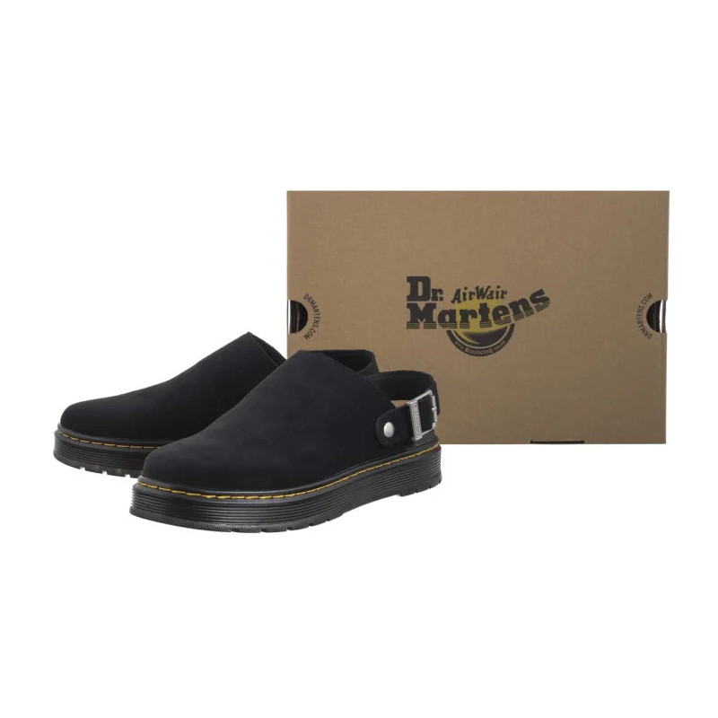 Dr. Martens Brookline Mule Bronx Suede Black 40666001 (DR102-a) sussid