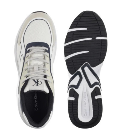 Calvin Klein Retro Tennis Low Knit Mix Bright White/Calvin Navy/Silver B YM0YM01310 0LD (CK655-a) spordijalatsid