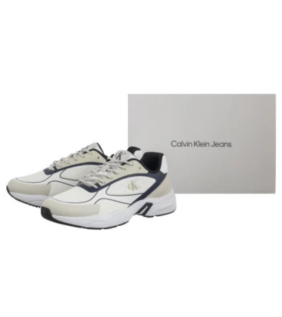 Calvin Klein Retro Tennis Low Knit Mix Bright White/Calvin Navy/Silver B YM0YM01310 0LD (CK655-a) spordijalatsid