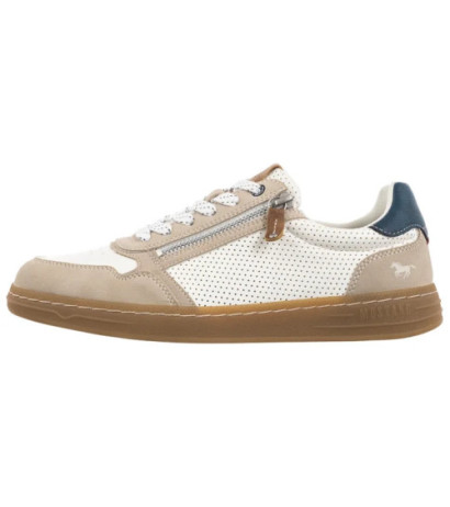 Mustang Beżowe/Białe 4204-301-397 (MU574-d) kingad