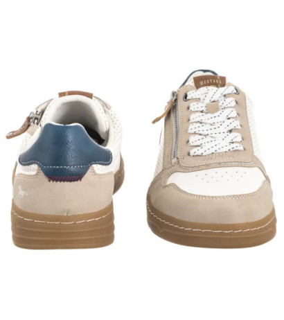 Mustang Beżowe/Białe 4204-301-397 (MU574-d) kingad