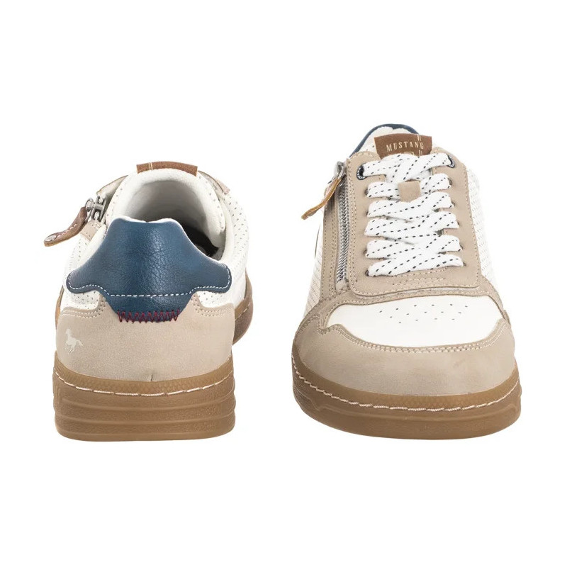Mustang Beżowe/Białe 4204-301-397 (MU574-d) kingad