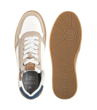 Mustang Beżowe/Białe 4204-301-397 (MU574-d) kingad