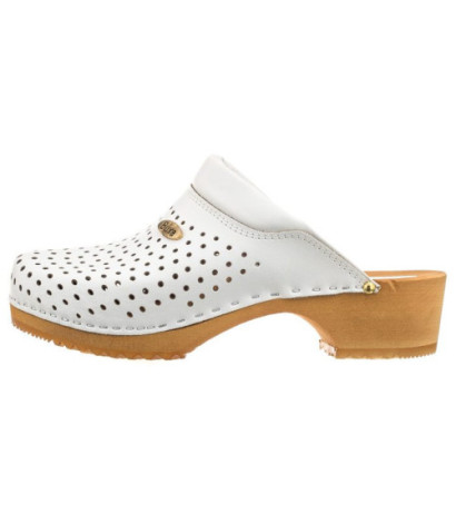 Buxa Supercomfort Białe F11 (BX2-b) Naiste kingad/klappide klapid