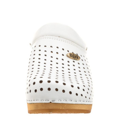 Buxa Supercomfort Białe F11 (BX2-b) Naiste kingad/klappide klapid