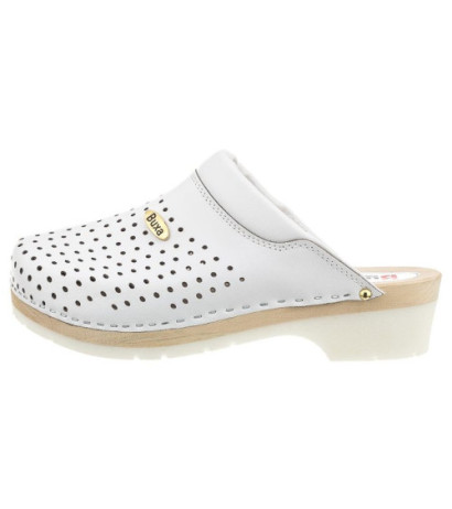 Buxa Supercomfort Białe FPU11 (BX4-b) Naiste kingad/klappide klapid