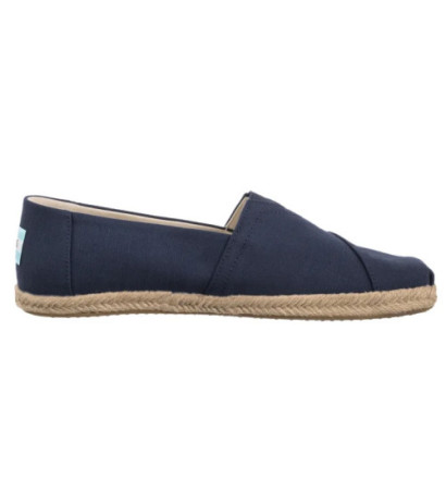 Toms Alpargata Rope Navy Recycled Cotton Slubby Woven 10019912 (TS49-a) kingad