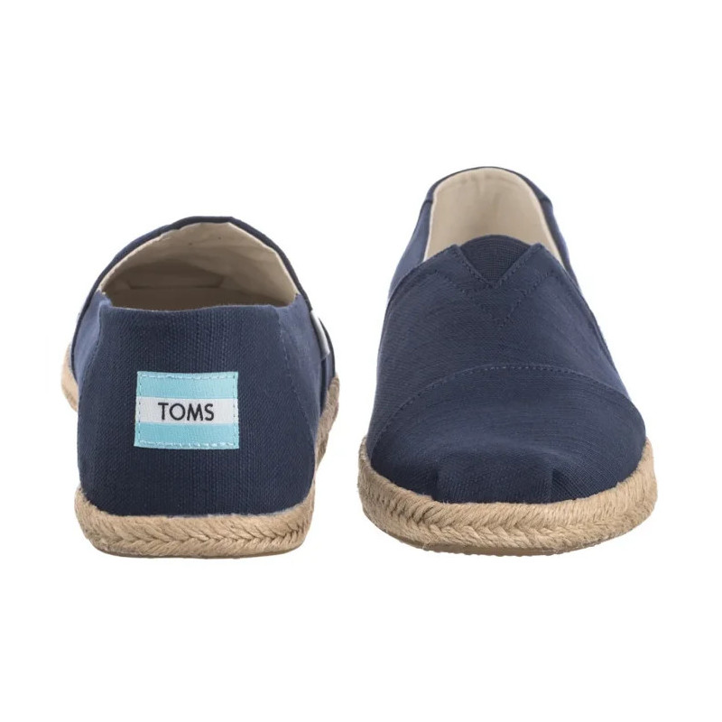 Toms Alpargata Rope Navy Recycled Cotton Slubby Woven 10019912 (TS49-a) kingad