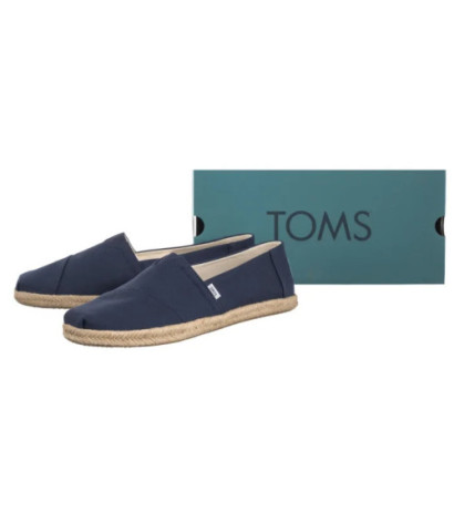 Toms Alpargata Rope Navy Recycled Cotton Slubby Woven 10019912 (TS49-a) kingad