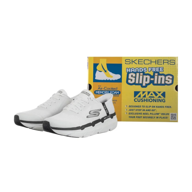 Skechers Max Cushioning Slip-Ins Premier Ascendant White Black 220313/WBK (SK224-a) spordijalatsid