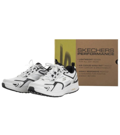 Skechers Go Run Consistent White Black 220034/WBK (SK227-a) spordijalatsid